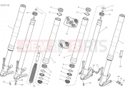 DUCATI 2021 Monster FRONT FORK [MOD:M937]