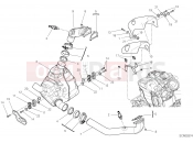 DUCATI 2021 Monster EXHAUST MANIFOLD [MOD:M937]