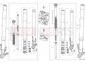 DUCATI 2021 Multistrada V4 FRONT FORK [MOD:MSV4]