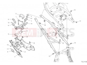 DUCATI 2021 Multistrada V4 REAR FRAME COMP. [MOD:MSV4]