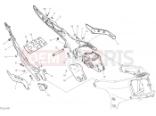 DUCATI Panigale V4 REAR FRAME COMP. [MOD:PANV4;XST:BLG,EUR,GSO,JAP,ROK]