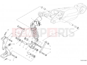 DUCATI 2021 Streetfighter V4 S REAR SHOCK ABSORBER [MOD:SFV4 S]