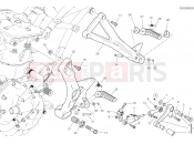 DUCATI 2021 Supersport 950 FOOTRESTS, LEFT [MOD:SS 950]