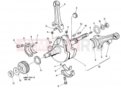 DUCATI 907 I.E. CRANKSHAFT MY91