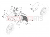 PIAGGIO Beverly 300 IE ABS (APAC) Wheel huosing - Mudguard