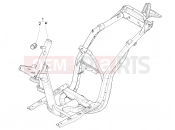Frame/bodywork - Piaggio Liberty 125 Poste 2019