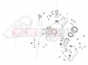 Fuel tank - Piaggio Liberty 125 Poste 2019