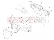 Handlebars coverages - Piaggio Liberty 125 Poste 2019