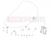 Saddle/seats - Piaggio Liberty 125 Poste 2019