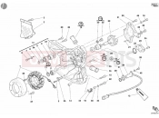 DUCATI Sporttouring ST3 GENERATOR COVER - WATER PUMP » COOLING SYSTEM