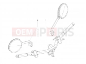 Driving mirror/s - Piaggio Liberty 50 Corporate 2021