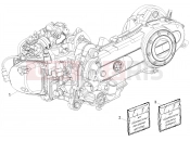 Engine, assembly - Piaggio Liberty 50 Corporate 2021