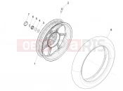 Rear wheel - Piaggio Liberty 50 Corporate 2021