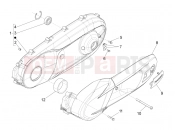 Crankcase cover - Crankcase cooling - Piaggio MP3 350 Maxi Sport 2020