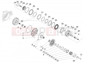 PIAGGIO MP3 400 Driven pulley
