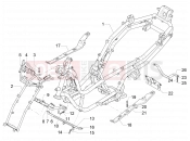 Frame/bodywork - Piaggio MP3 500 MAXI Sport ABS 2019