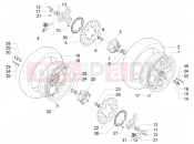 Front wheel - Piaggio MP3 500 MAXI Sport ABS 2019
