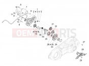 Reverse gear assy - Piaggio MP3 500 MAXI Sport ABS 2019