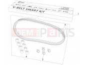 Transmission kit - Piaggio MP3 500 MAXI Sport ABS 2019