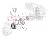 PIAGGIO MP3 500 MAXI Sport ABS Flywheel magneto