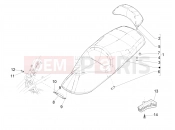 PIAGGIO MP3 500 Sport Advanced Saddle/seats