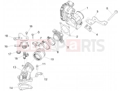 PIAGGIO MP3 500 Sport Advanced Throttle body - Injector - Induction joint