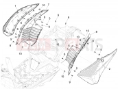 Side cover - Spoiler - Piaggio 1 Motorcycle 2022