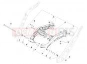 Swinging arm - Piaggio 1 Motorcycle 2022