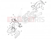 Wheel huosing - Mudguard - Piaggio 1 Motorcycle 2022
