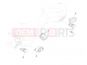 PIAGGIO Zip 50 4T 25 Km/h Selectors - Switches - Buttons