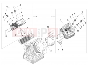 Cylinder head - valves - Motoguzzi Audace 1400 Carbon ABS 2021