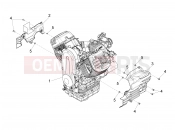 Engine-Completing part-Lever - Motoguzzi Audace 1400 Carbon ABS 2021