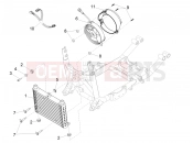 Oil radiator - Motoguzzi Audace 1400 Carbon ABS 2021