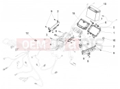 Rear electrical system - Motoguzzi Audace 1400 Carbon ABS 2021