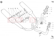 DUCATI Supersport 1000 SS EXHAUST SYSTEM USA » EXHAUST SYSTEM
