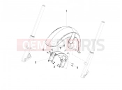 MOTOGUZZI Eldorado 1400 ABS Front mudguard-Pillar