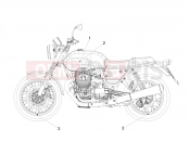 Decal - Motoguzzi V7 III Rough 750 2021