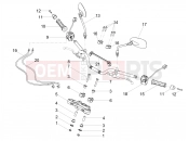 Handlebar - Controls - Motoguzzi V7 III Rough 750 2021