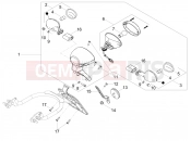 Rear lights - Motoguzzi V7 III Rough 750 2021