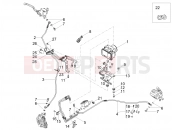 ABS Brake system - Motoguzzi V7 III Stone 