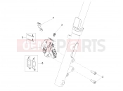 Front brake caliper - Motoguzzi V7 III Stone 