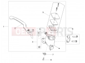 Front master cilinder - Motoguzzi V7 III Stone 
