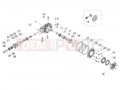 Rear transmission / Components - Motoguzzi V7 III Stone 