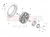 Rear wheel - Motoguzzi V7 III Stone 