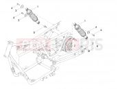 Shock absorber - Motoguzzi V7 III Stone 