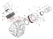 Cylinder - Piston - Motoguzzi V85 TT Travel Pack 2020