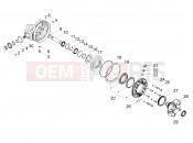 Rear transmission / Components - Motoguzzi V85 TT Travel Pack 2020