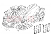 PIAGGIO Typhoon 50 4T 4V (USA / CA) Engine assembly