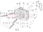 PIAGGIO Typhoon 50 4T 4V (USA / CA) Head unit - Valve
