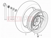PIAGGIO Typhoon 50 4T 4V (USA / CA) Rear wheel